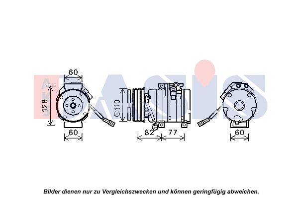 AKS DASIS Kompressori, ilmastointilaite 852819N